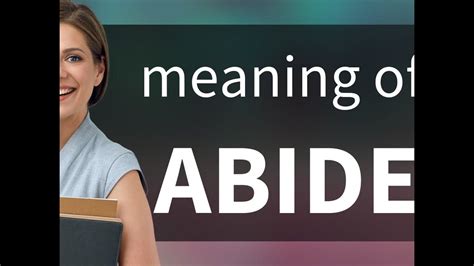 abeded|ABIDED 